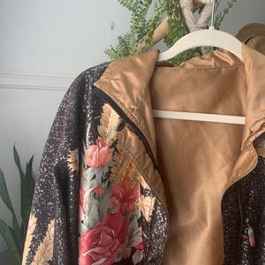 Unique silk jacket